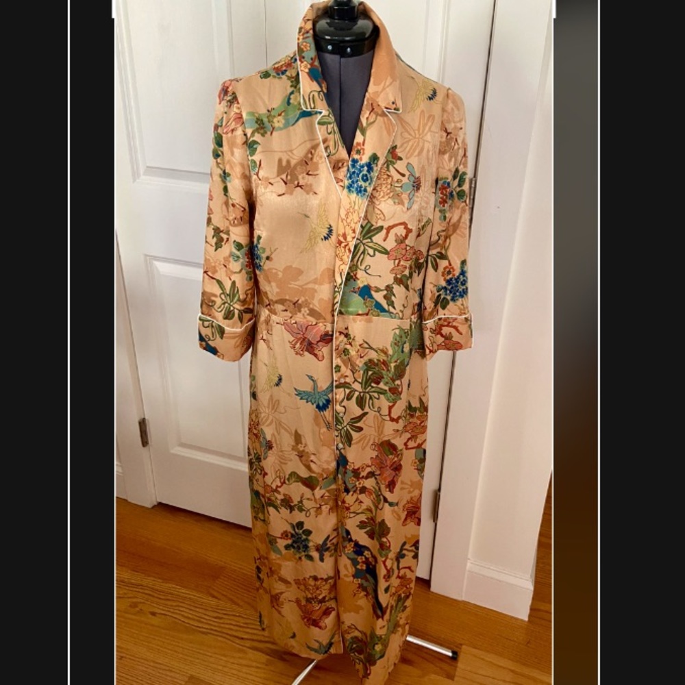 Zara Kimono style long jacket size L